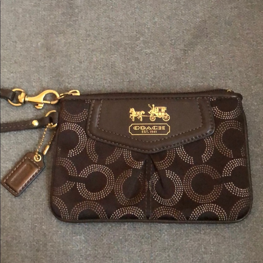 Coach Wristlet